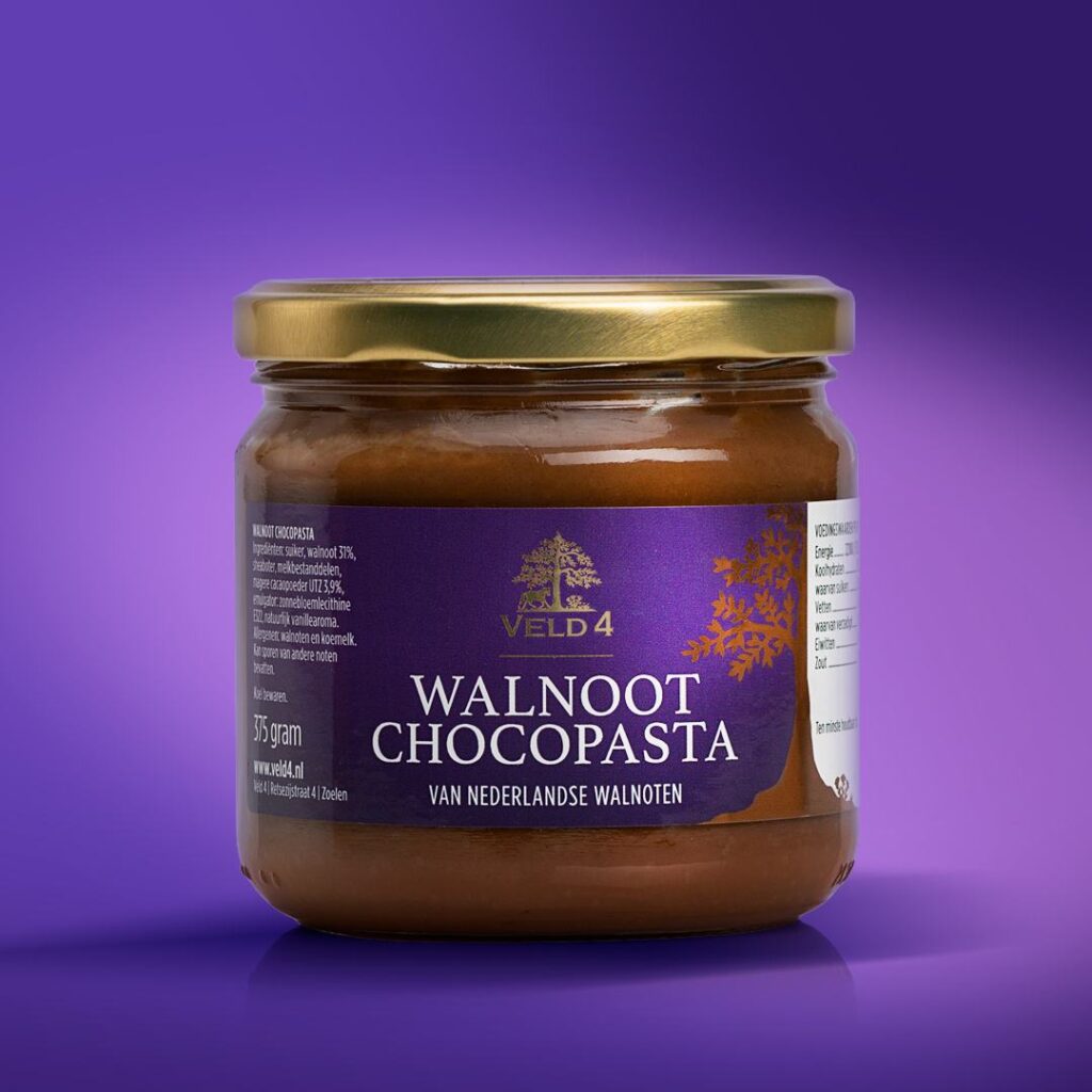 Walnoot chocopasta 375 gram